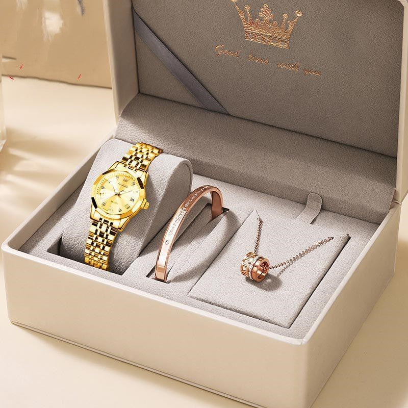 Quartz Women's Watch Gift Box
